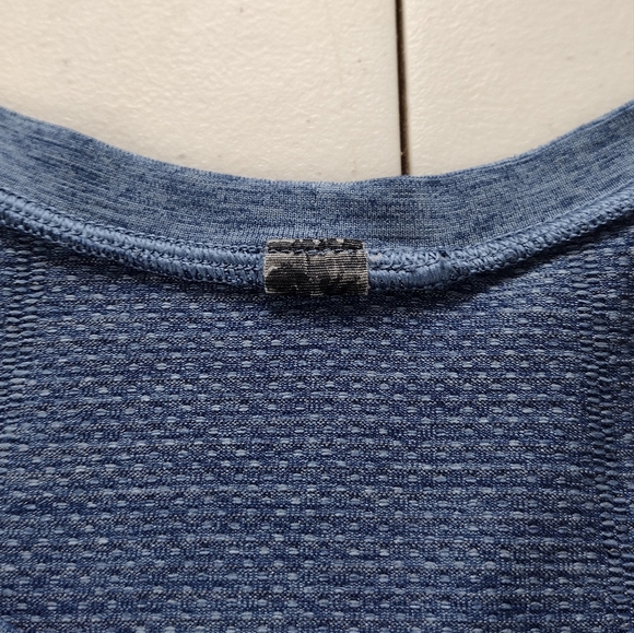 Lululemon Men's Blue Short Sleeve Workout Running Athletic T-Shirt Sz L - Picture 12 of 14